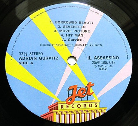 Adrian Gurvitz - Il Assassino (LP, Album)