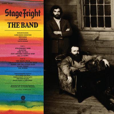 The Band - Stage Fright (LP, Album, Tex)