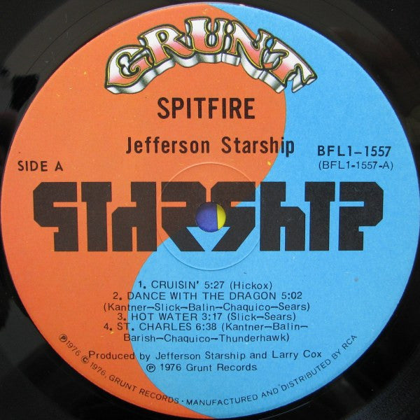 Jefferson Starship - Spitfire (LP, Album)