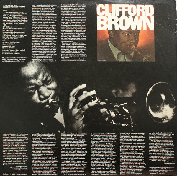 Clifford Brown - The Beginning And The End (LP, Album)