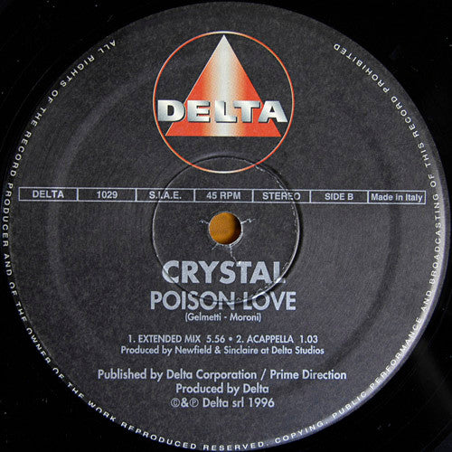 Denise (2) / Crystal (2) - In My Dreams / Poison Love (12"")