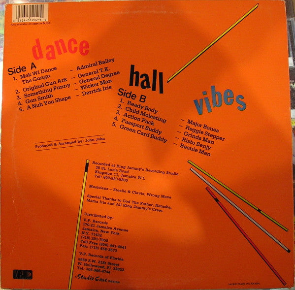 Various - Dance Hall Vibes (LP, Comp)