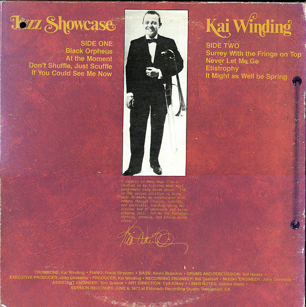 Kai Winding - Jazz Showcase (LP, Album)
