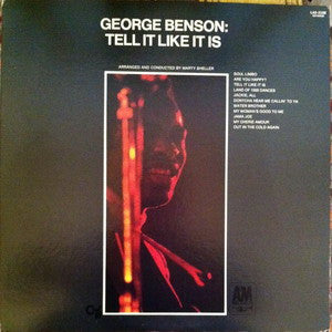 George Benson - Tell It Like It Is(LP, Album, Ltd, RE)