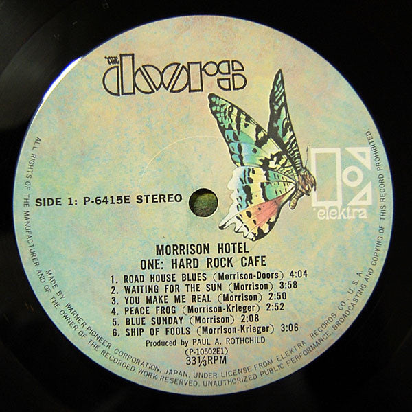 The Doors - Morrison Hotel (LP, Album, RE, Gat)