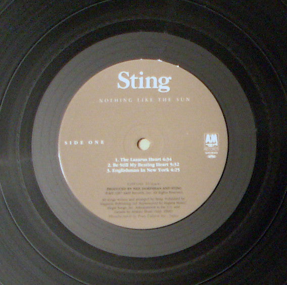 Sting - ...Nothing Like The Sun (2xLP, Album)