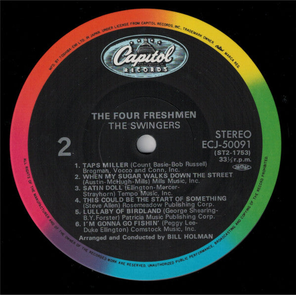 The Four Freshmen - The Swingers (LP, Album, RE, Rai)