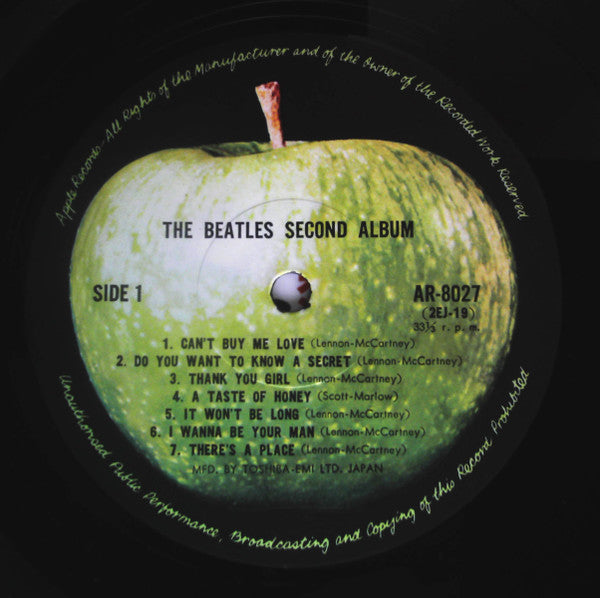 The Beatles - The Beatles' Second Album (LP, Album, Mono, RE)