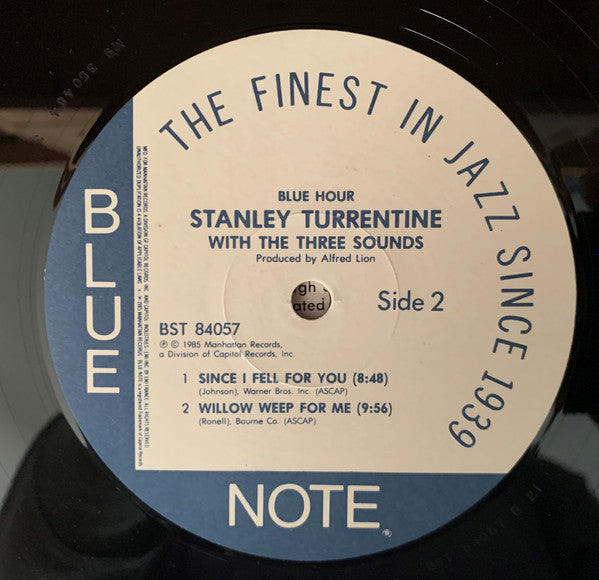 Stanley Turrentine - Blue Hour(LP, Album, RE, RM, DMM)
