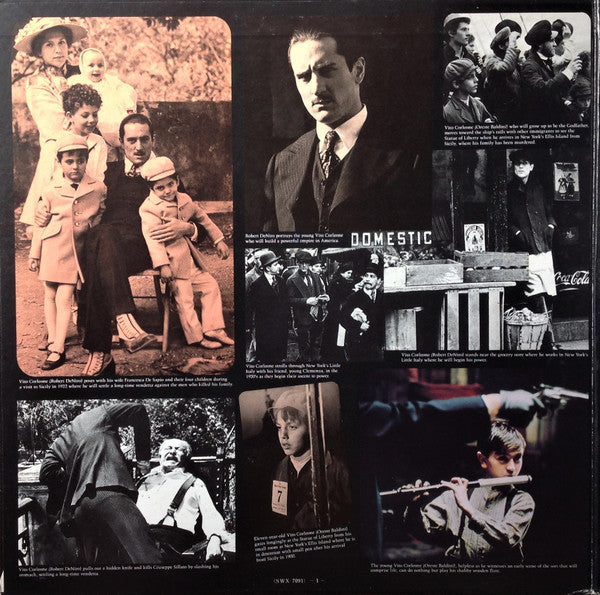 Nino Rota - The Godfather Part II = ゴッドファーザー Part II(LP, Promo, Gat)