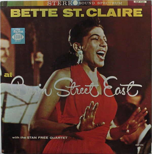 Betty St. Claire - At Basin Street East(LP, Album, RE)