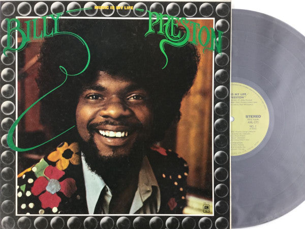 Billy Preston - Music Is My Life (LP, Album, Gat)