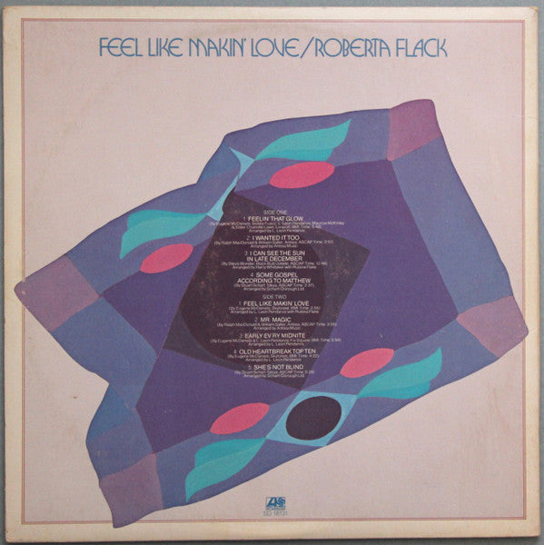 Roberta Flack - Feel Like Makin' Love (LP, Album, PR-)