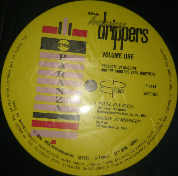 The Honeydrippers - Volume One (12"", MiniAlbum)