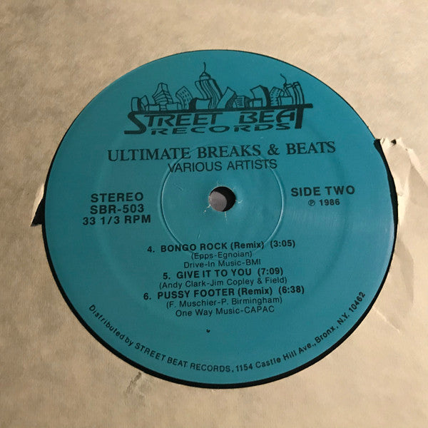Various - Ultimate Breaks & Beats (LP, Comp, Unofficial, Blu)
