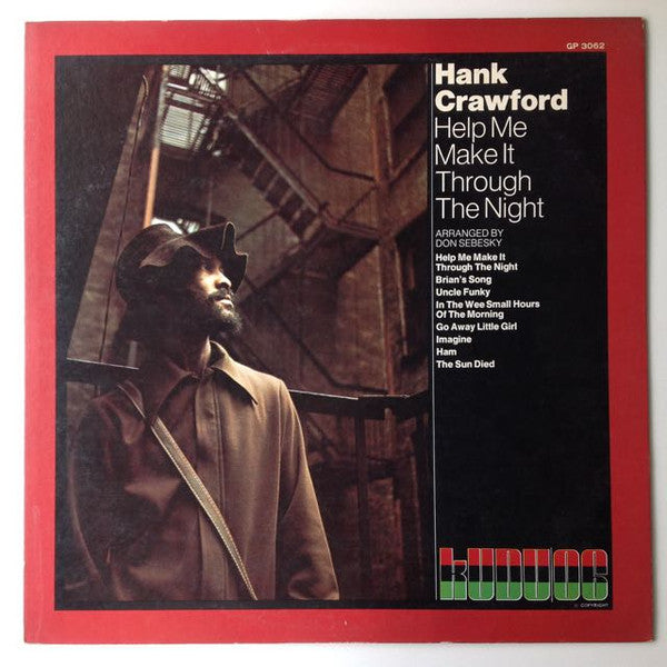 Hank Crawford - Help Me Make It Through The Night (LP, Album, Promo)