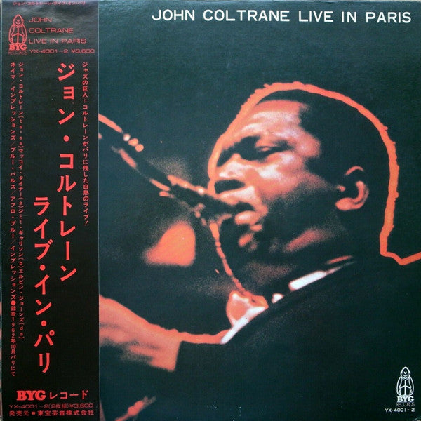 John Coltrane - Live In Paris (2xLP, Album, Mono, Bla)