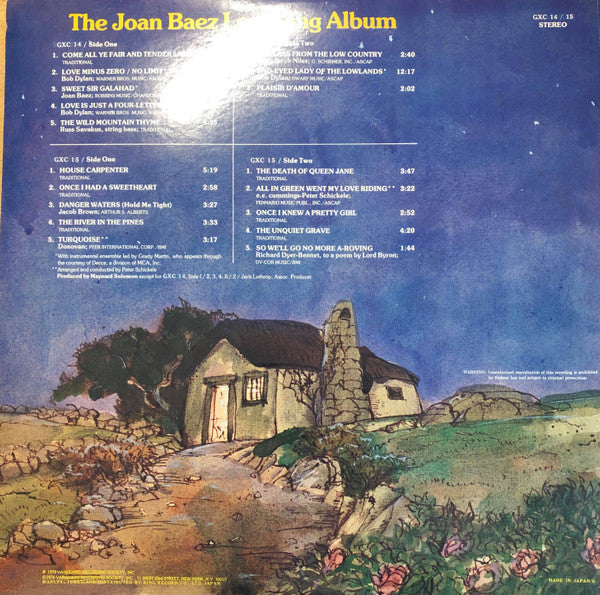 Joan Baez - The Joan Baez Lovesong Album (2xLP, Comp)