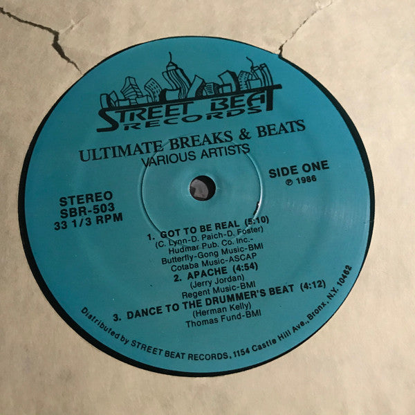 Various - Ultimate Breaks & Beats (LP, Comp, Unofficial, Blu)