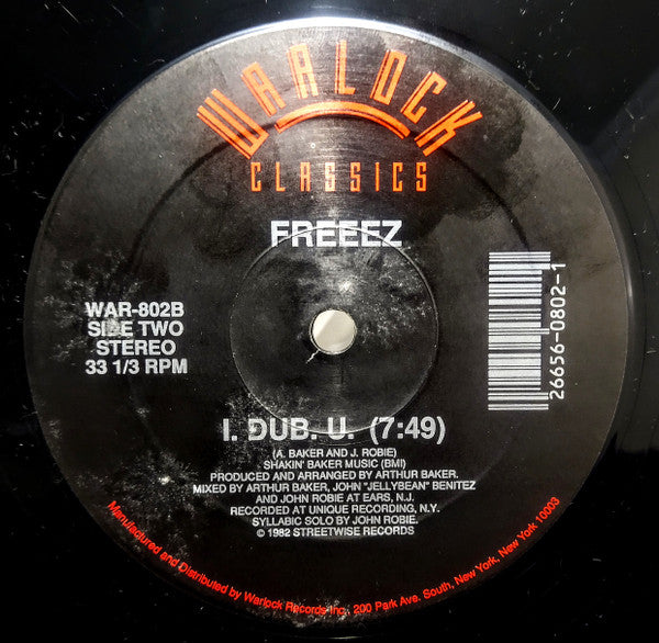 Freeez - I.O.U. (12"", RE)