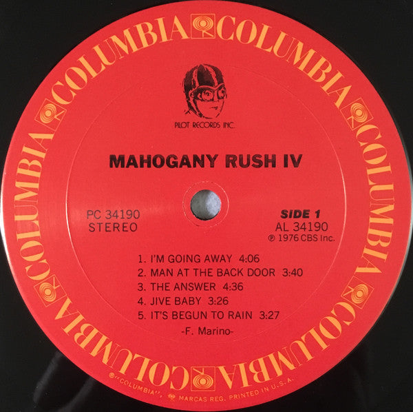 Mahogany Rush - Mahogany Rush IV (LP, Album, Pit)
