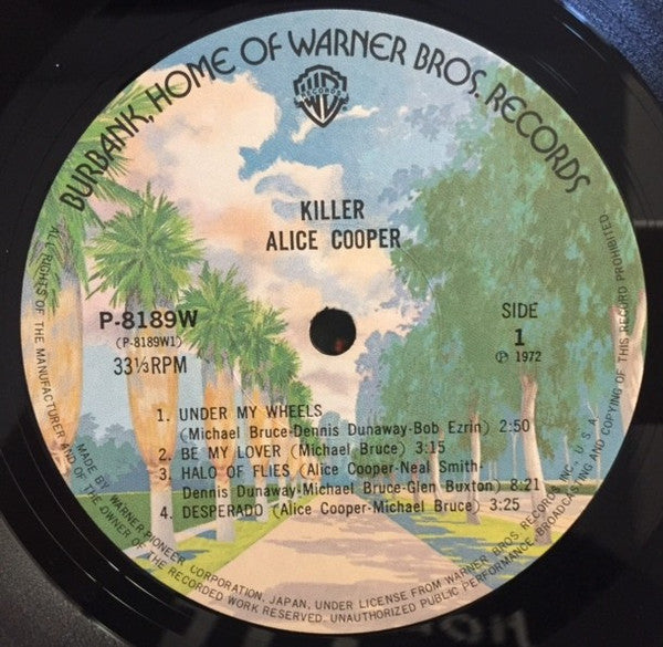 Alice Cooper - Killer (LP, Album, RE, Gat)