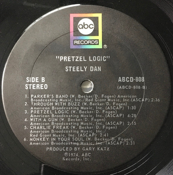 Steely Dan - Pretzel Logic (LP, Album, Pit)