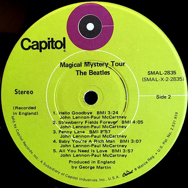 The Beatles - Magical Mystery Tour (LP, Album, RE, Win)