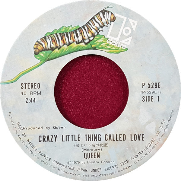 Queen - Crazy Little Thing Called Love (7"", Single)