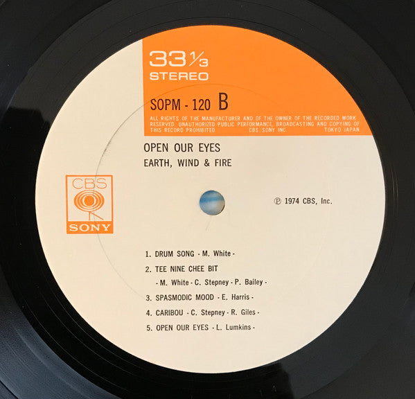 Earth, Wind & Fire - Open Our Eyes (LP, Album)