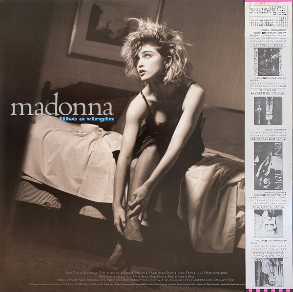 Madonna - Like A Virgin (LP, Album, RE)