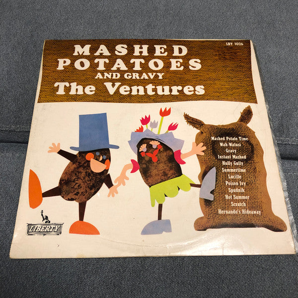The Ventures - Mashed Potatoes And Gravy (LP, Album, Mono, RED)
