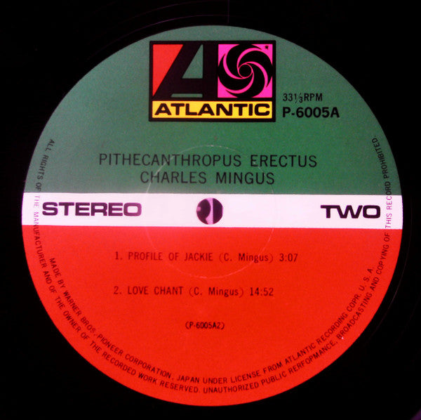 Charles Mingus Jazz Workshop - Pithecanthropus Erectus(LP, Album, M...