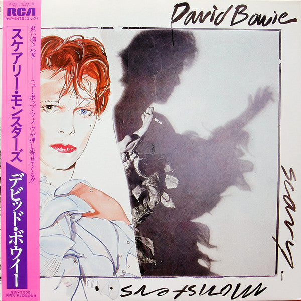 David Bowie - Scary Monsters (LP, Album, Promo)