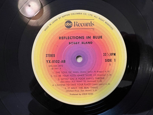 Bobby Bland - Reflections In Blue (LP, Album)