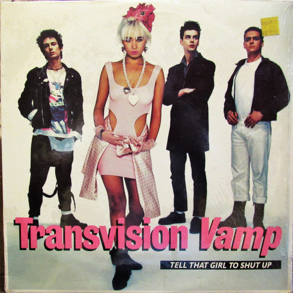 Transvision Vamp - Tell That Girl To Shut Up (12"", Pin)