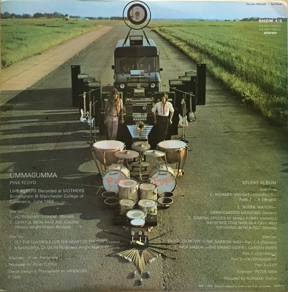 Pink Floyd - Ummagumma (2xLP, Album, RP, 2nd)
