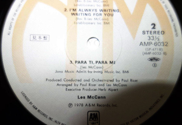 Les McCann - The Man (LP, Album)
