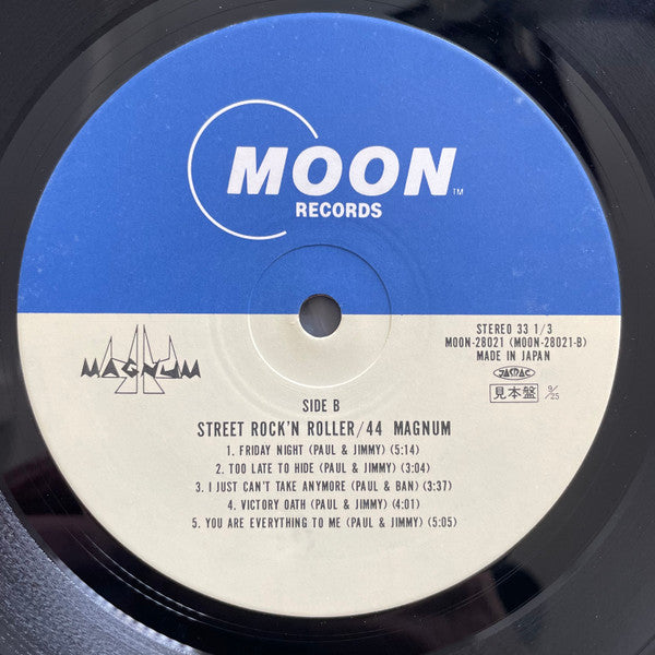 44 Magnum* - Street Rock'N Roller (LP, Album, Promo)