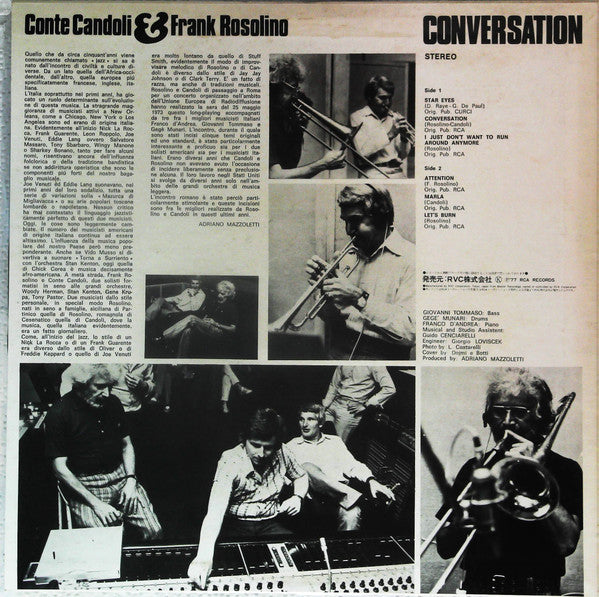 Conte Candoli & Frank Rosolino - Conversation (LP, Promo)