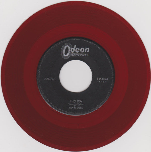 The Beatles - 抱きしめたい = I Want To Hold Your Hand / こいつ = This Boy(7"...