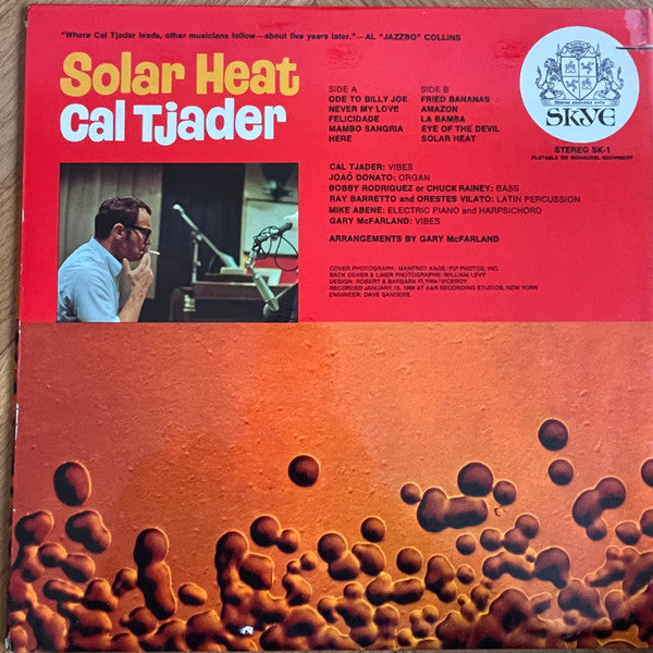Cal Tjader - Solar Heat (LP, Album, Gat)