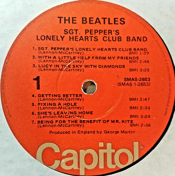 The Beatles - Sgt. Pepper's Lonely Hearts Club Band(LP, Album, Reis...