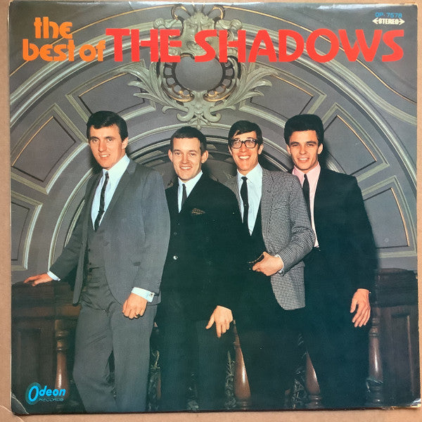 The Shadows - The Best Of The Shadows = ベスト・オブ・シャドウズ(LP, Comp, Red)