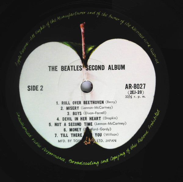 The Beatles - The Beatles' Second Album (LP, Album, Mono, RE)