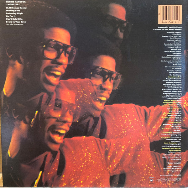 Herbie Hancock - Monster (LP, Album, San)