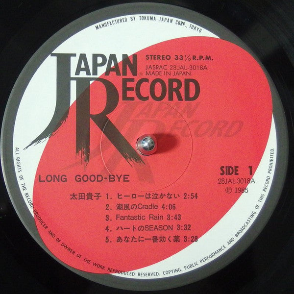 Takako Ohta - Long Good-Bye (LP, Album)