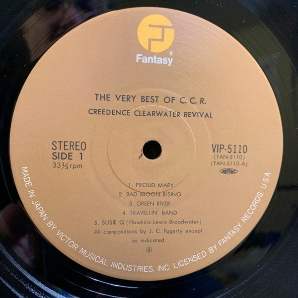 Creedence Clearwater Revival - The Very Best Of C.C.R. (LP, Comp, Bro)