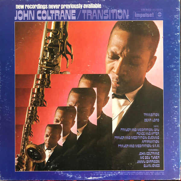 John Coltrane - Transition (LP, Album, RE, Gat)