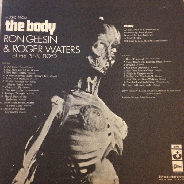 Ron Geesin & Roger Waters - Music From The Body (LP, Album, Promo)